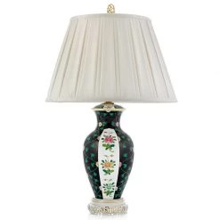 Herend Black Dynasty Lamp