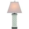 Scully & Scully Vine & Trellis Rectangular Vase Lamp
