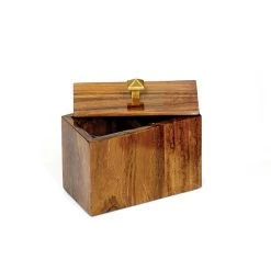 Scully & Scully Captain's Varnished Teakwood Apothecary