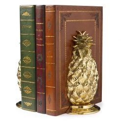 Scully & Scully Brass Pineapple Bookend / Doorstop