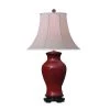 Scully & Scully Oxblood Vase Lamp