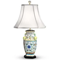 Scully & Scully Pomegranate Handle Vase Lamp