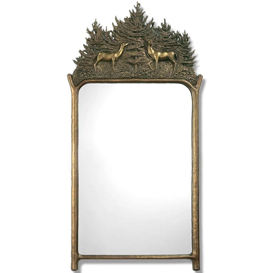 Scully & Scully Deer Who Ate My Hosta Mirror 1 Scully & Scully Deer Who Ate My Hosta Mirror