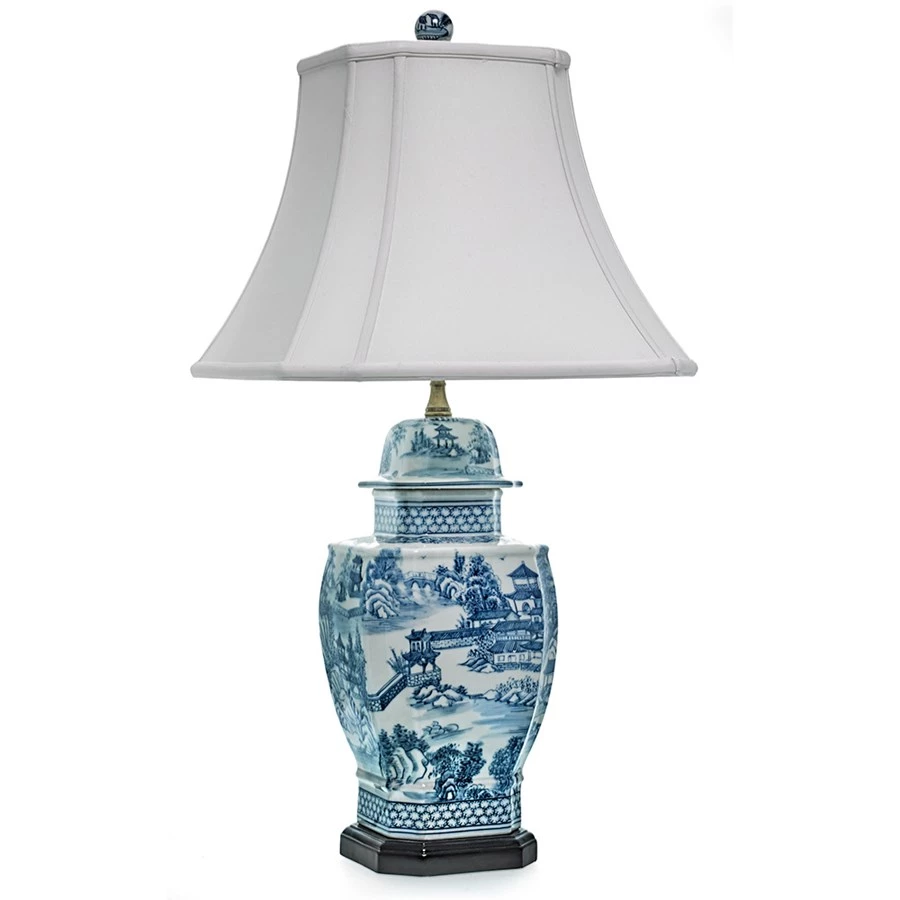Scully & Scully Chinoiserie Lamp 1 Scully & Scully Chinoiserie Lamp