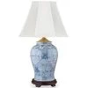 Scully & Scully Blue & White Chain Temple Jar Lamp