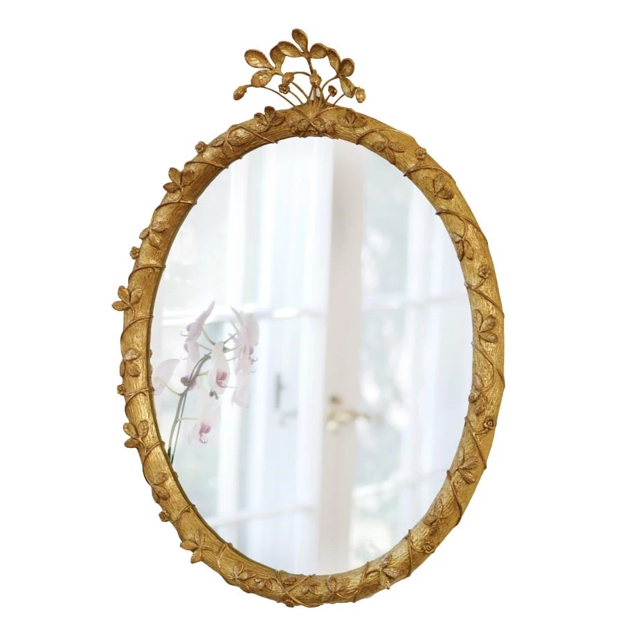 Scully & Scully Strawberry Jewel Oval Mirror 1 Scully & Scully Strawberry Jewel Oval Mirror