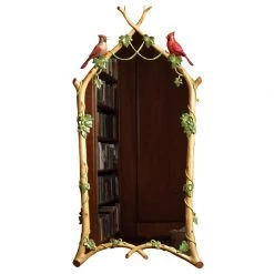 Scully & Scully Twig & Ivy With Cardinals Handpainted Mirror