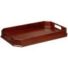 Scully & Scully Mahogany Wooden Serving Tray