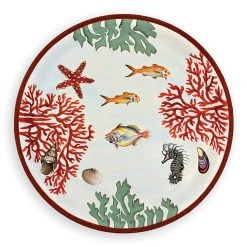 Scully & Scully Handpainted Hobe Sound Tole Tray