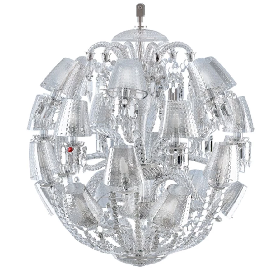Baccarat Le Roi Soleil Chandelier 1 Baccarat Le Roi Soleil Chandelier