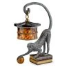 Scully & Scully Bronze Monkey Lamp