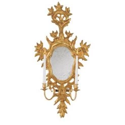 Scully & Scully Venetian Sconce, Antique Gold