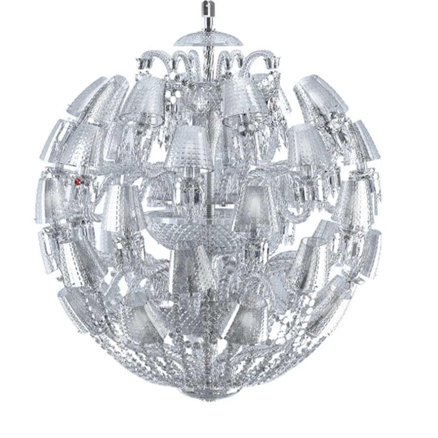 Baccarat Le Roi Soleil Chandelier 2 Baccarat Le Roi Soleil Chandelier - Image 2