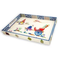Scully & Scully Chinatown Lacquered Tray
