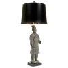 Scully & Scully Terracotta Figure Lamp