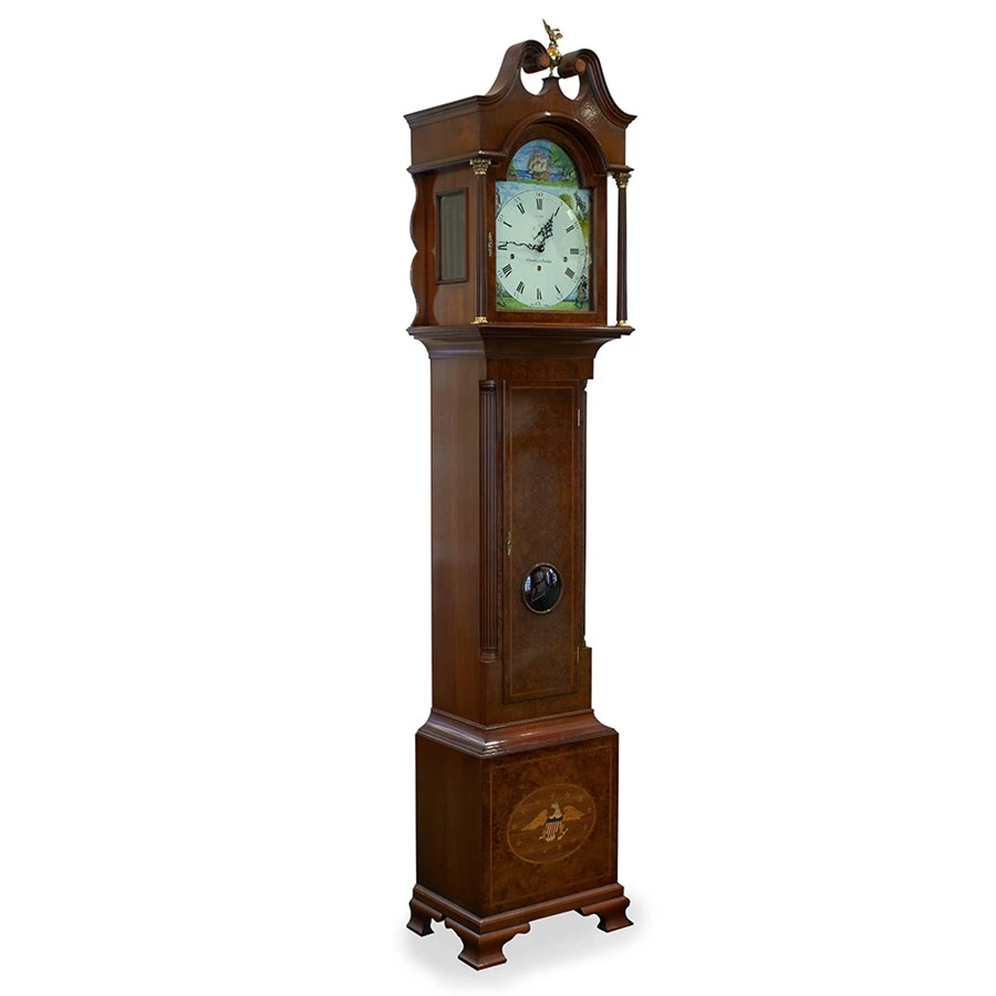 Scully & Scully The Columbia Walnut Grandfather Clock 1 Scully & Scully The Columbia Walnut Grandfather Clock