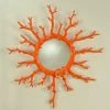 Scully & Scully Coral Wreath Mirror