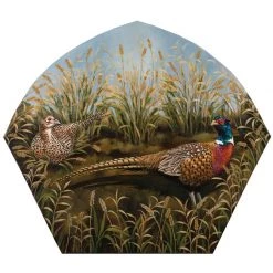 Scully & Scully Trompe L'Oeil Pheasants Firescreen