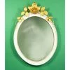 Scully & Scully Sunflower Oval Mirror