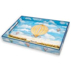 Scully & Scully Montgolfier Balloon Lacquered Tray