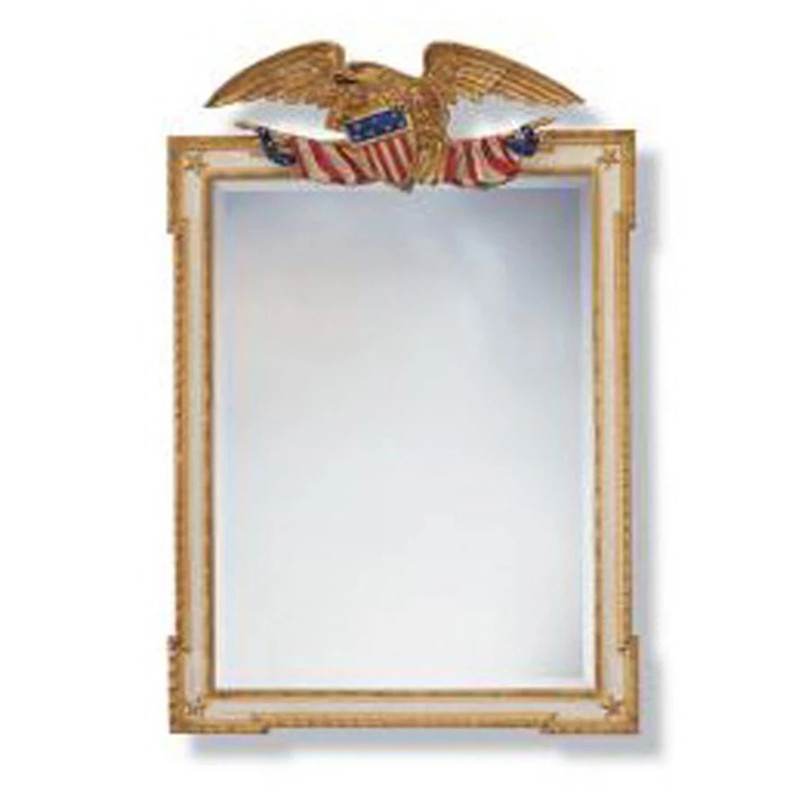 Scully & Scully Eagle Antique Gold Beveled Mirrors 1 Scully & Scully Eagle Antique Gold Beveled Mirrors
