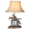 Scully & Scully Lady & Gentleman Jumper Sculpture Lamps