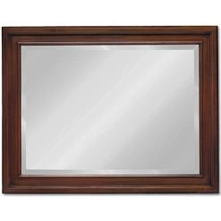 Scully & Scully Rectangular Mahogany Mirror