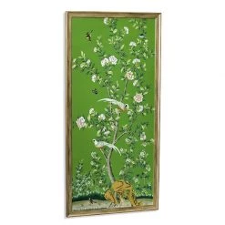 Scully & Scully Regent's Park Watercolor Painting Silk Panel