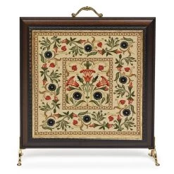 Scully & Scully Primrose Cream Tapestry Firescreen