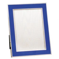 Scully & Scully Sterling Silver & Enamel Barley Frames 5" X 7"