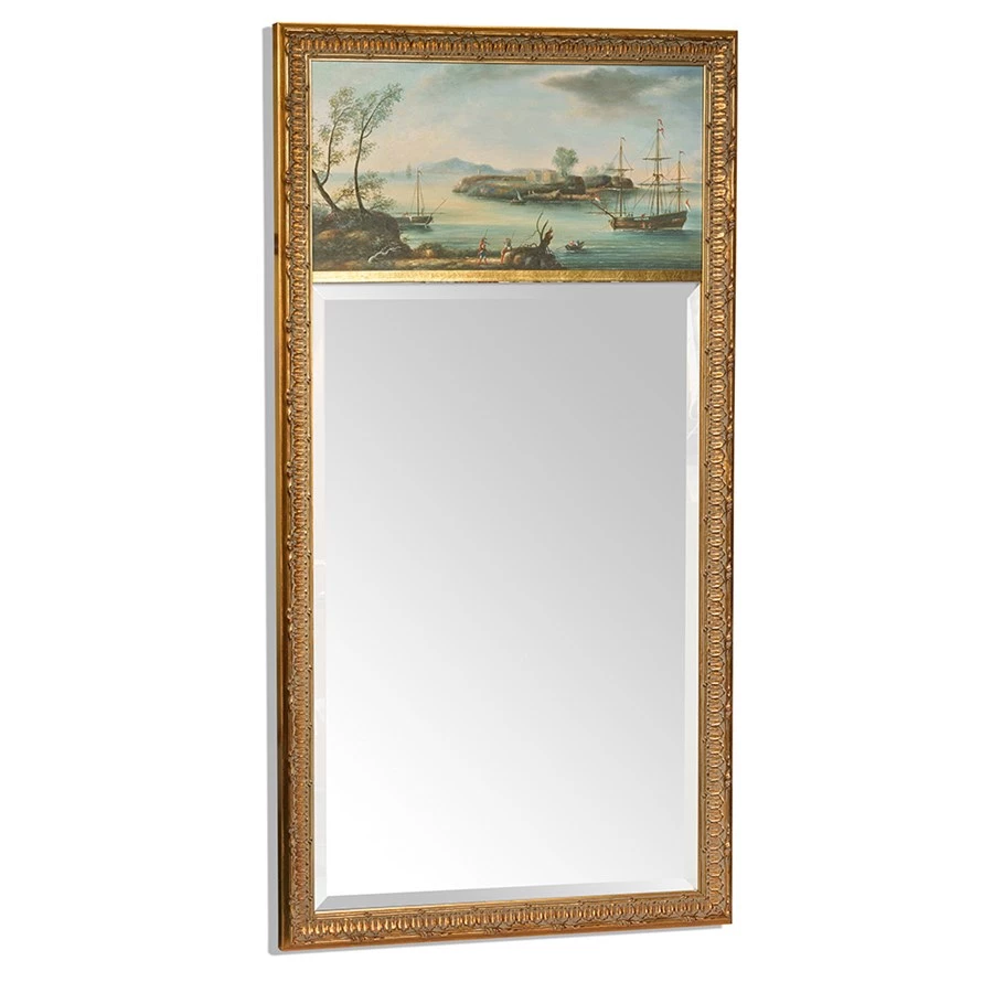 Scully & Scully Classic Trumeau Mirror 1 Scully & Scully Classic Trumeau Mirror
