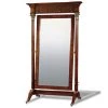 Scully & Scully Free Standing Mirror With Brass Accents