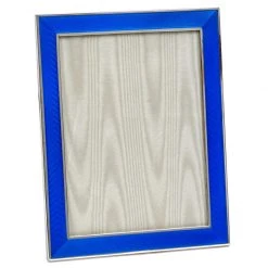 Scully & Scully Sterling Silver & Enamel Herringbone Frames 4" X 6" -Home Decor Shop unnamed file 669