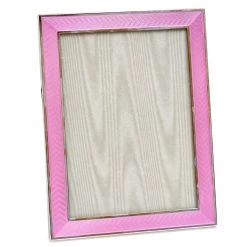 Scully & Scully Sterling Silver & Enamel Herringbone Frames 4" X 6" -Home Decor Shop unnamed file 671