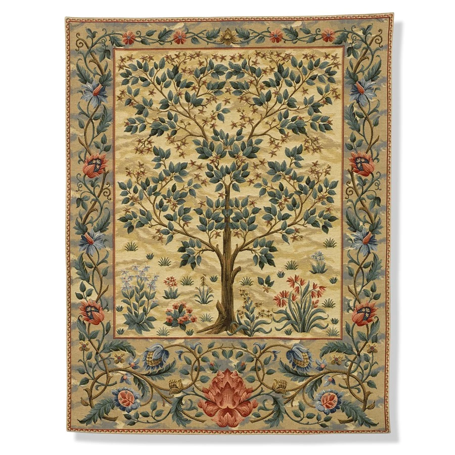 Scully & Scully Tree Of Life Light Tapestry Wall Hanging 2 Scully & Scully Tree Of Life Light Tapestry Wall Hanging - Image 2