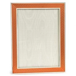 Scully & Scully Sterling Silver & Enamel Herringbone Frames 8" X 10" -Home Decor Shop unnamed file 701