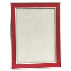 Scully & Scully Sterling Silver & Enamel Herringbone Frames 8" X 10" -Home Decor Shop unnamed file 703