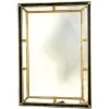 Scully & Scully Tuxedo Mirror, Black Panel