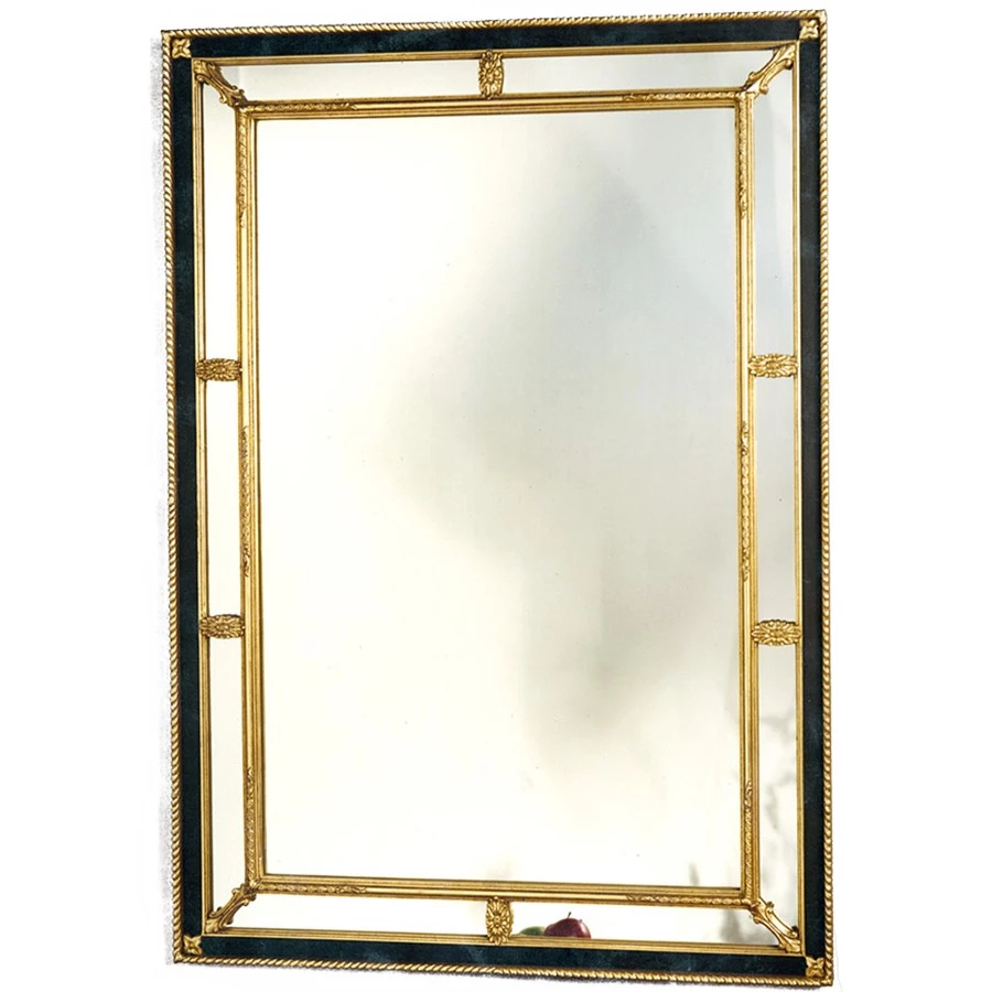 Scully & Scully Tuxedo Mirror, Black Panel 1 Scully & Scully Tuxedo Mirror, Black Panel