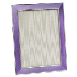 Scully & Scully Sterling Silver & Enamel Herringbone Frames 8" X 10" -Home Decor Shop unnamed file 709