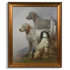 Scully & Scully Setters In The Mist Giclee