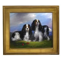 Scully & Scully "Cavaliers In A Landscape" Giclée