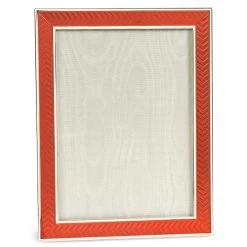 Scully & Scully Sterling Silver & Enamel Herringbone Frames 5" X 7" -Home Decor Shop unnamed file 754