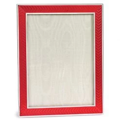 Scully & Scully Sterling Silver & Enamel Herringbone Frames 5" X 7" -Home Decor Shop unnamed file 755