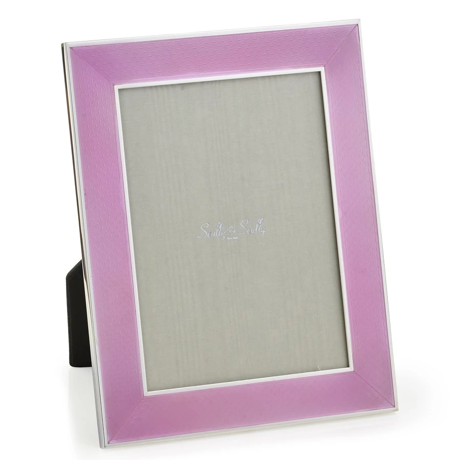 Scully & Scully Sterling Silver & Enamel Frames 5" X 7" 3 Scully & Scully Sterling Silver & Enamel Frames 5" X 7" - Image 3