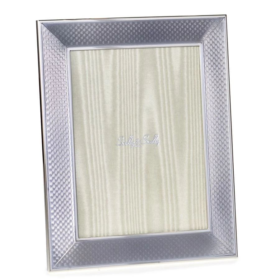 Scully & Scully Sterling Silver & Enamel Frames 5" X 7" 7 Scully & Scully Sterling Silver & Enamel Frames 5" X 7" - Image 7