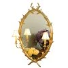 Scully & Scully Lily Bud Gold Leaf Mirrors