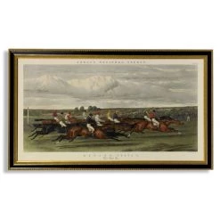 Scully & Scully Fores Racing Print #3 "The Run In"