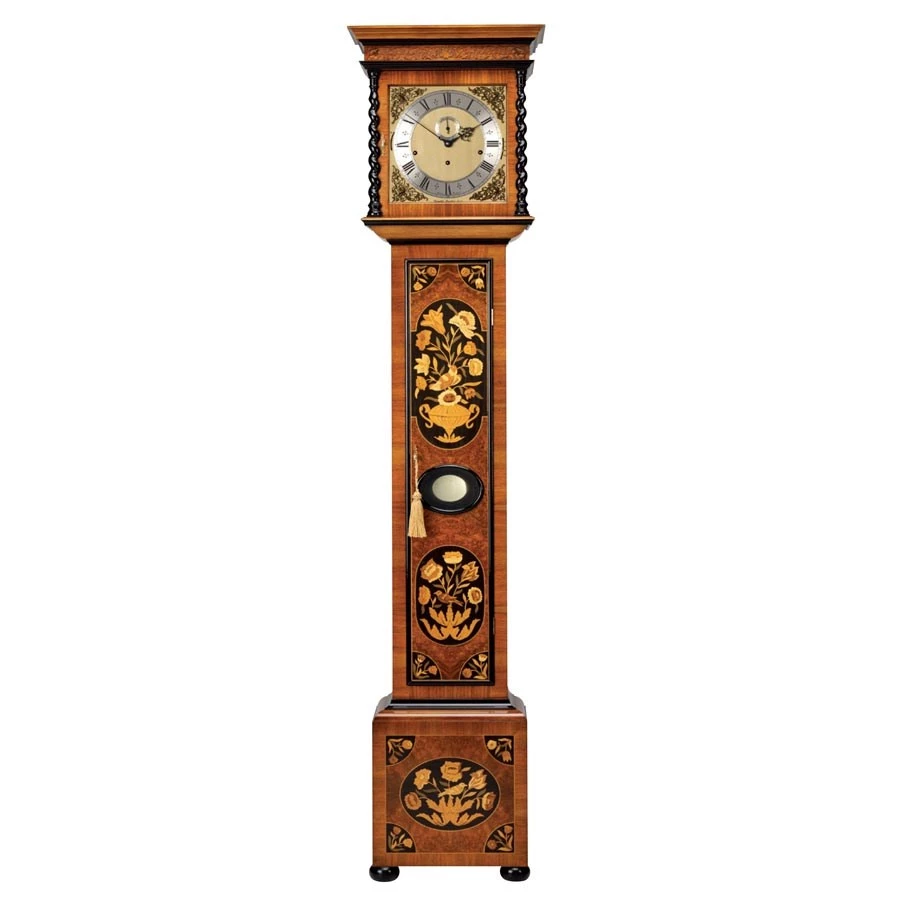 Scully & Scully Chartwell Inlaid Grandfather Clock 1 Scully & Scully Chartwell Inlaid Grandfather Clock