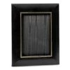 Scully & Scully Double Line Leather Frame 5" X 7"